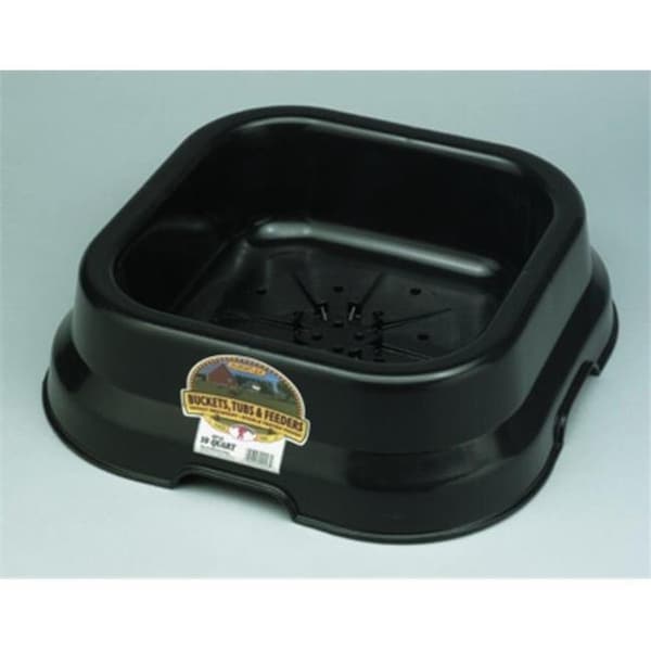Miller Mfg Miller Manufacturing 405000100 MP10 10 qt. Mineral Block Pan; Black 405000100 - main